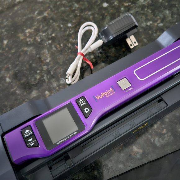 Vupoint Magic Wand Document / Photo 2-in-1 Portable Scanner & Auto-Feed Dock - Picture 7 of 16